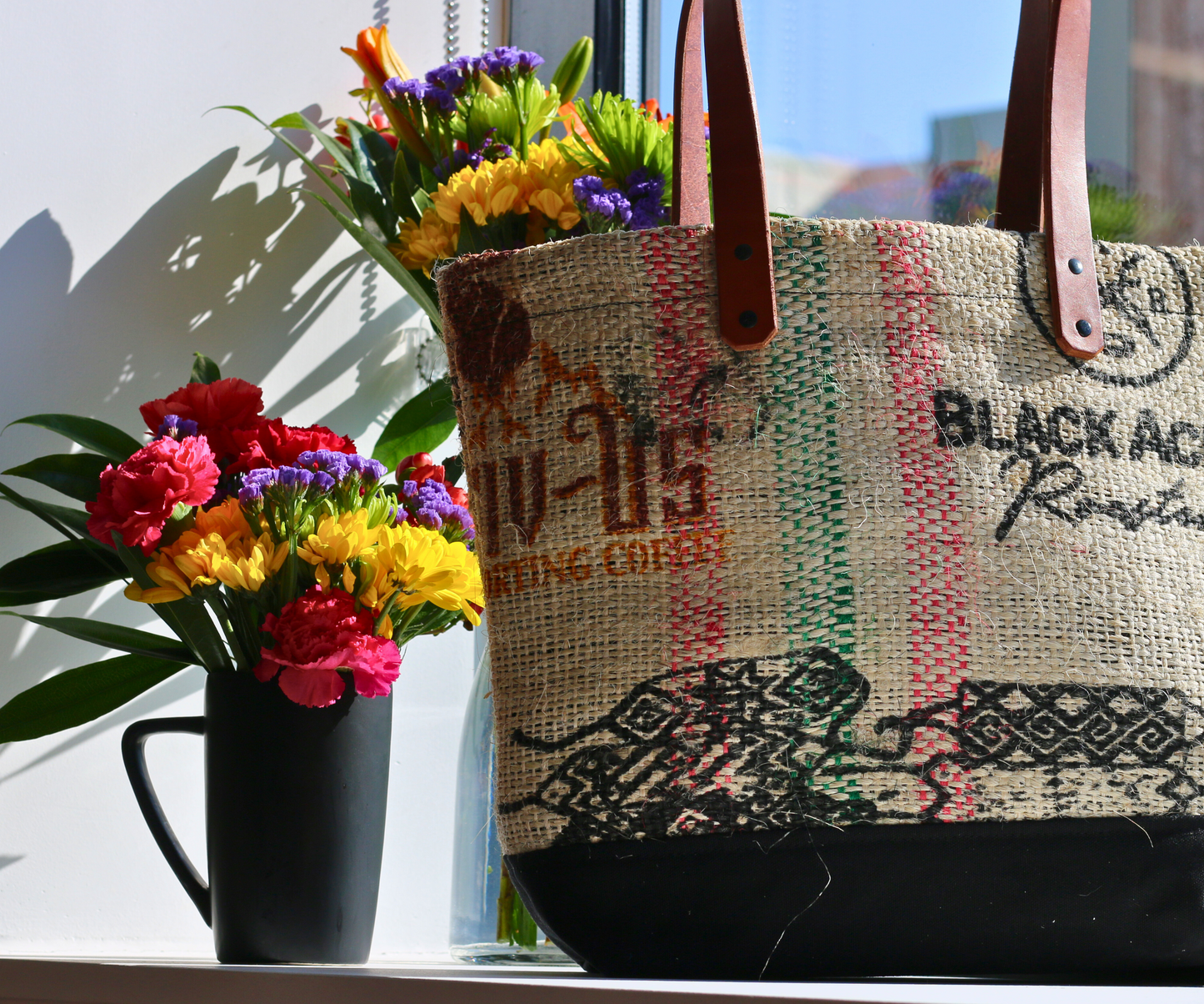 BAR x SewLab Custom Burlap Tote