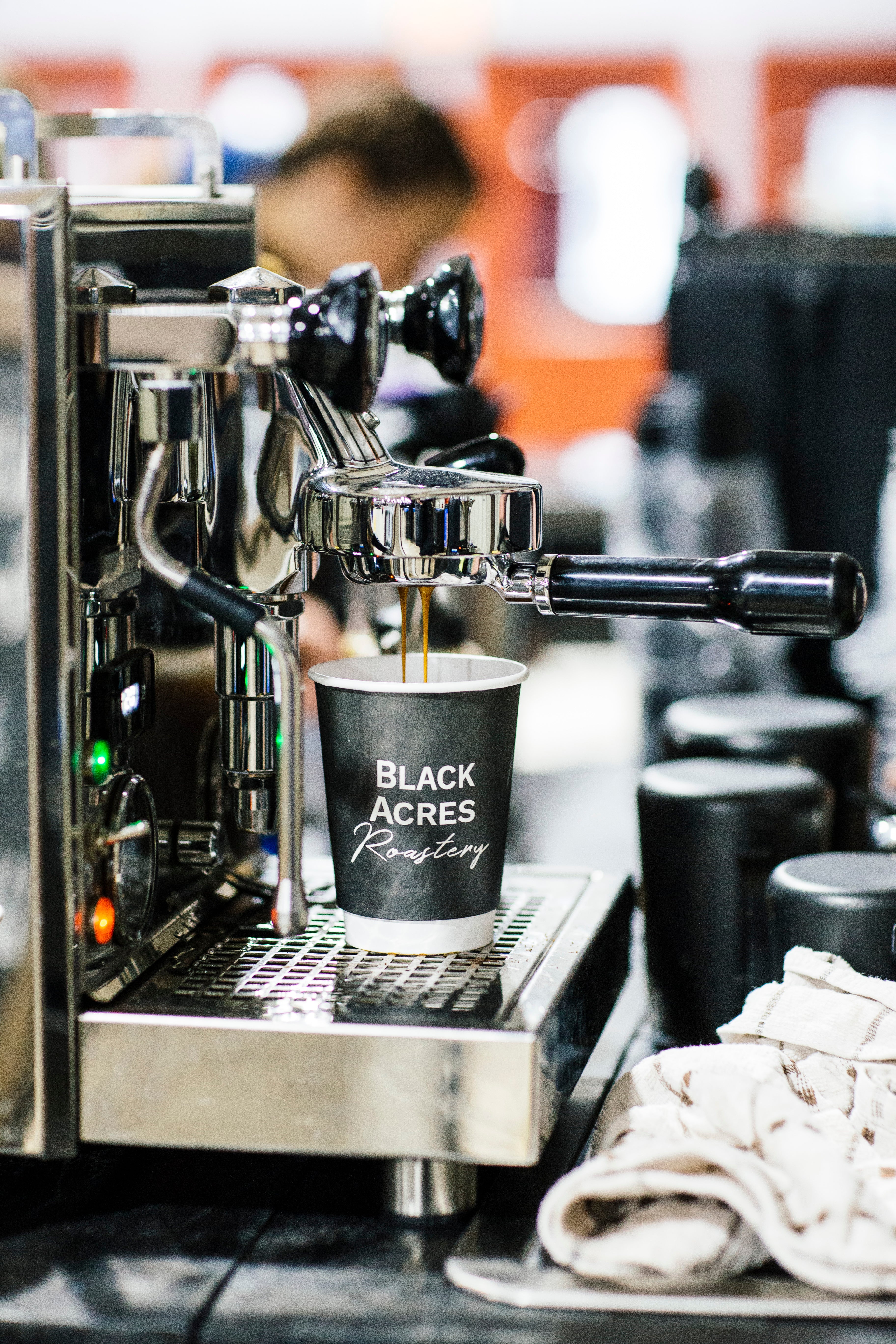 Black Acres Roastery mobile espresso cart at MACC Fest 2021 (photo credit: Maili Godwin / @borisandcompany)