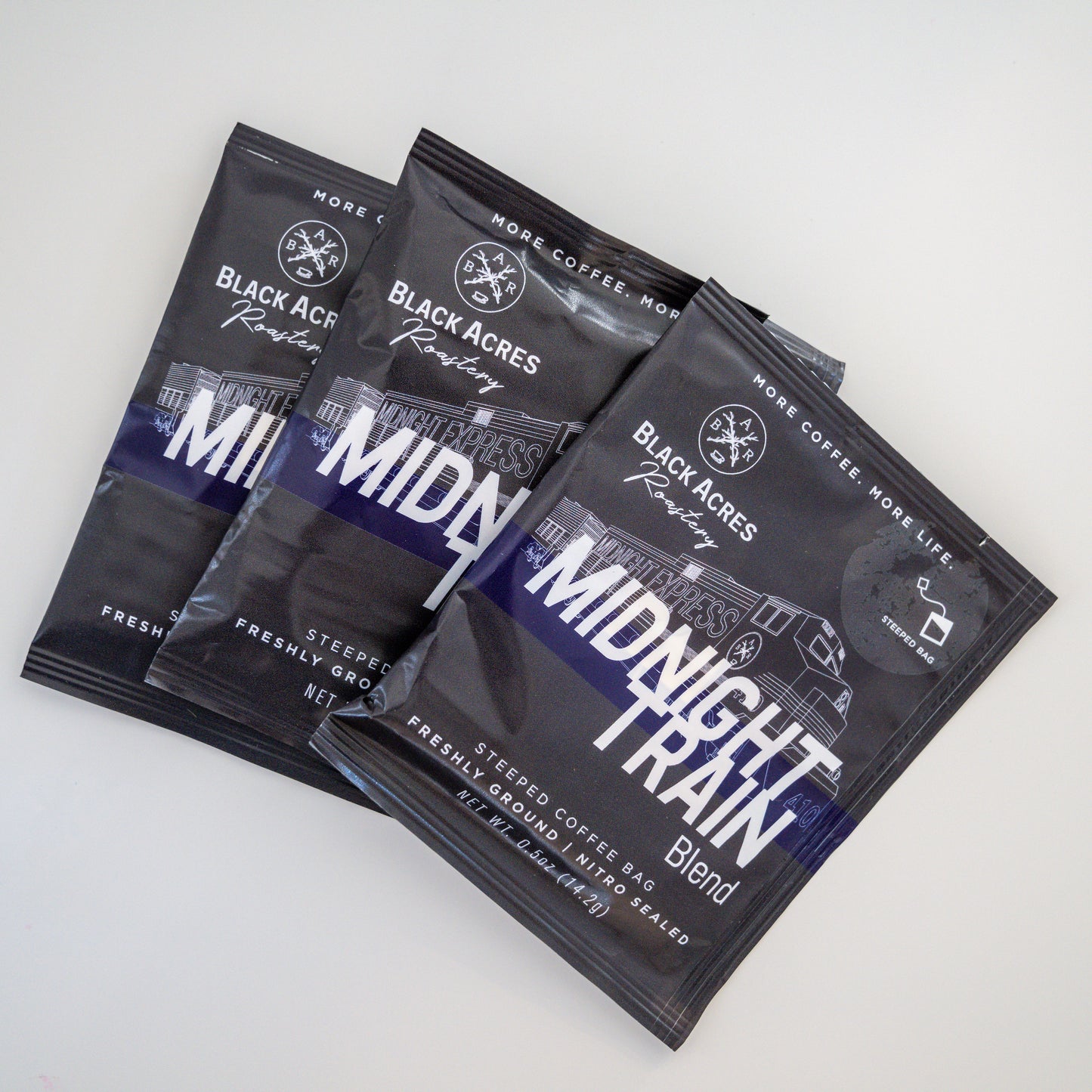 5-Pack Box - Midnight Train Single Serve Steeped Bags