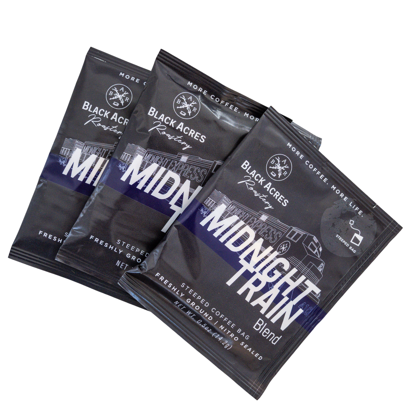 Midnight Train x Single Serve Steeped Bags