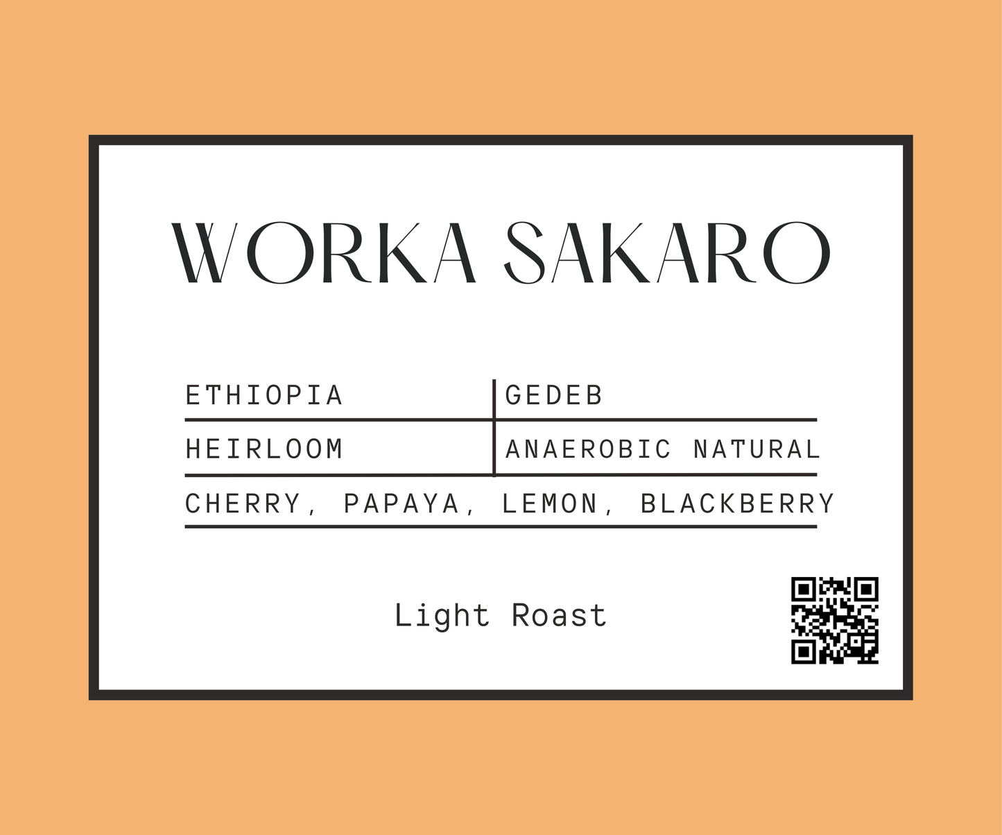 Yirgacheffe Gedeb - Worka Sakaro Grade 1 (Subscription)