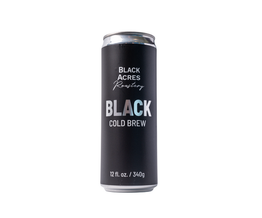 Black Cold Brew Coffee Can - Mexico